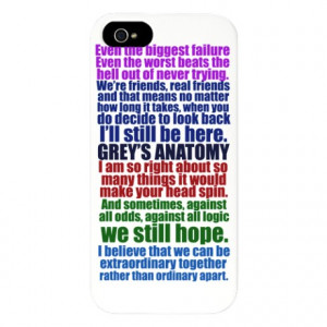 Quotes for Grey's Anatomy, together with mistakes, trivia, trailers ...