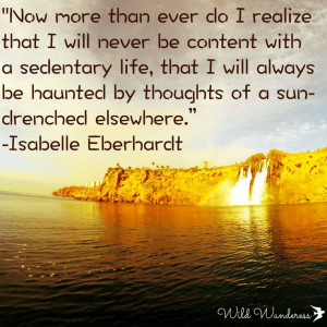 ... of a sun drenched elsewhere.