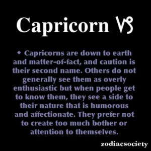 Capricorn Facts