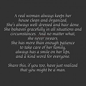 ... share this if you too have just realized that you might be a man