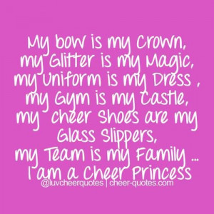love my cheer team quotes