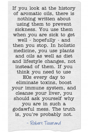 ... reactions to essential oils. Dangers of ingesting essential oils