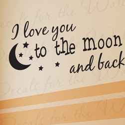 for the Wall - Wall Decal Sticker Quote Vinyl Art Removable I Love ...
