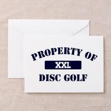 Disc Golf Greeting Cards