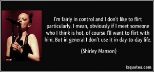 More Shirley Manson Quotes