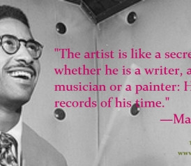 You can read this quote by Max Roach, from Notes and Tones: Musician ...