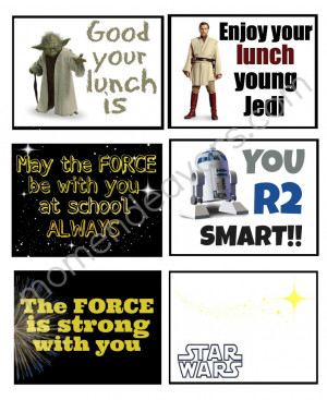 Star Wars Lunchbox Notes | Cool Mom Picks