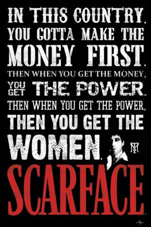 Posters > Posters > Film Posters > Scarface > Scarface - in this ...