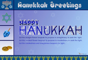 Happy Hanukkah Wishes Greetings Wallpapers Card 2013