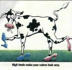 High Heels Make Your Calves Look Sexy