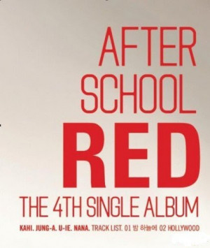 after school red single album vol 4