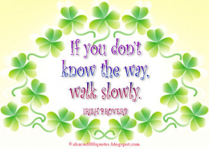 Irish Proverbs and Wise Sayings