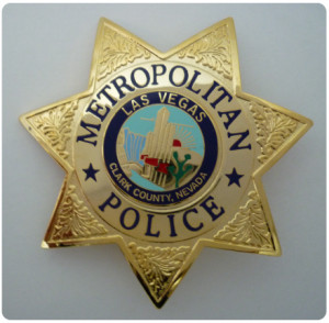 Las Vegas Metro Police Badge