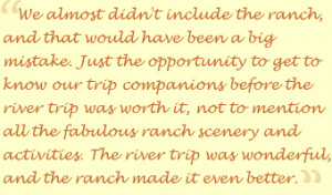 River and Ranch Combo Vacations