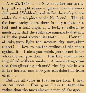 ... Thoreau, from Winter: from the Journal of Henry D. Thoreau (1888