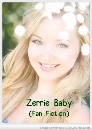 Zerrie Baby Picture For My Fanfic Dove Cameron