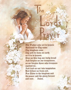 The Lords Prayer Posters and Art Prints