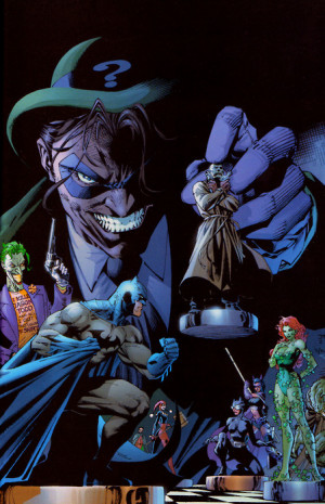 catwoman robin batman poison ivy hush joker killer croc