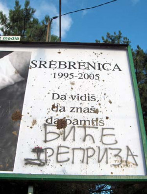 ... srebrenica that was the real genocide noz zica srebrenica there will