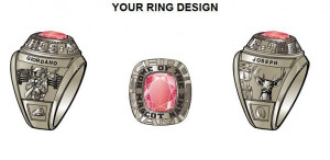 Whats on your class ring?