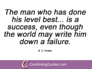 Quotes By B. C. Forbes