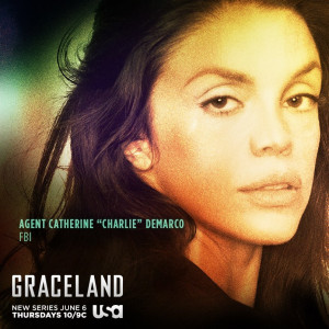 Vanessa Ferlito Talks Her Character, Charlie on Graceland and ...