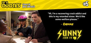 Filed Under: It's Always Sunny In Philadelphia Category: Lists , TV