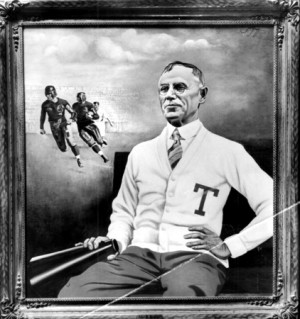 the Collegiate Gridiron . . .