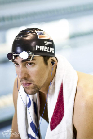 Michael Phelps is wea... )