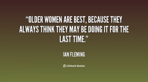 quotes about older women