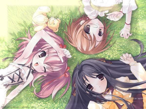Anime Best Friends Trio Picture
