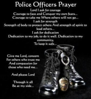 police officer prayer