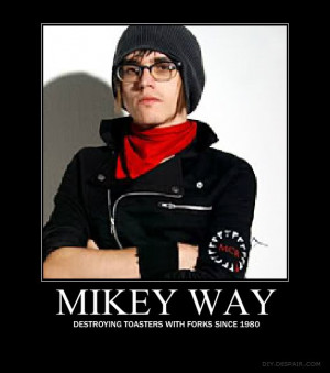 My Chemical Romance ~ aha oh Mikey Way