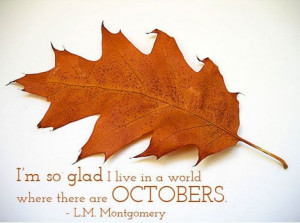 October quotes and books
