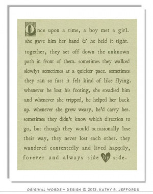 ... love art for newlyweds first home decor fairy tale love poem wedding
