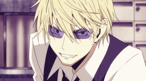 gif durarara Drrr Shizuo Heiwajima
