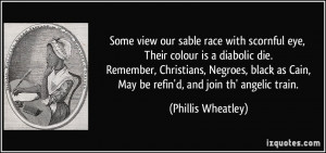 More Phillis Wheatley Quotes