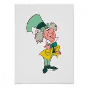 alice in wonderland mad johnny depp as the mad mad hatter hat from ...