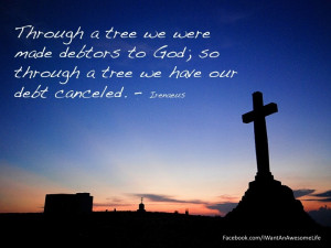 Great quote about the cross!
