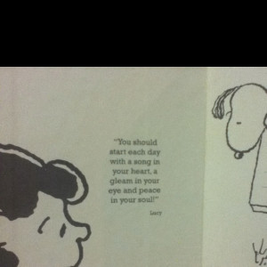 Peanuts quote