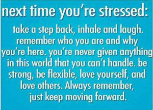 Next time you're stressed.....