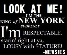 ... Newsies broadway, broadway lyrics, broadway quotes, showtunes, musical