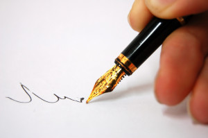 Writing a thoughtfull pen