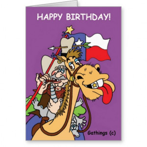 Texas Birthday Card