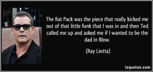 Rat Pack was the piece that really kicked me out of that little funk ...