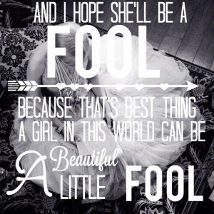 The Great Gatsby..I love this quote and I don't know why.