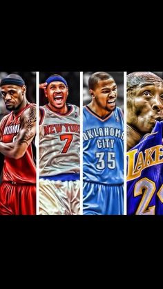 ... Go Back > Pix For > Carmelo Anthony And Lebron James And Kevin Durant