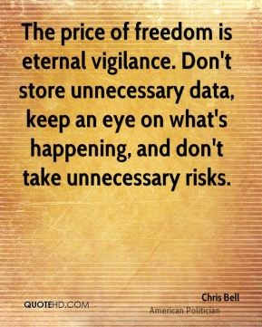 Vigilance Quotes