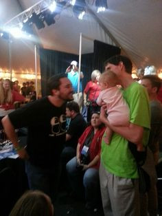... baby in the audience more gen con with 2013 wheaton spots wil wheaton