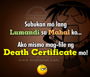 ... Quotes Para Sa Mga Ex Boyfriend ~ Mga Banat sa Malalandi - Boy Banat